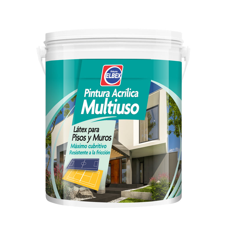 Pintura Multiuso Elbex - Blanco 1Lt