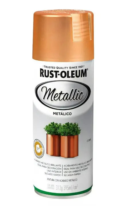 Aerosol cobre - Rust Oleum Metalizado