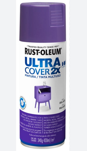 Aerosol Rust Oleum Ultra Cover 2x - Uva Brillante