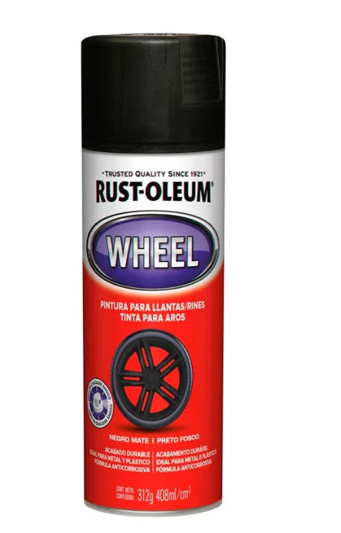 Aerosol Rust Oleum Automotive Llantas Negro