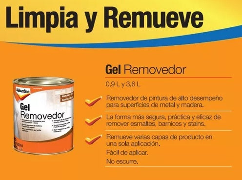 Alabastine Gel Removedor